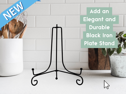 Customized Plate, Custom Photo on Plate, Personalized Photo Plate - Make Your Own