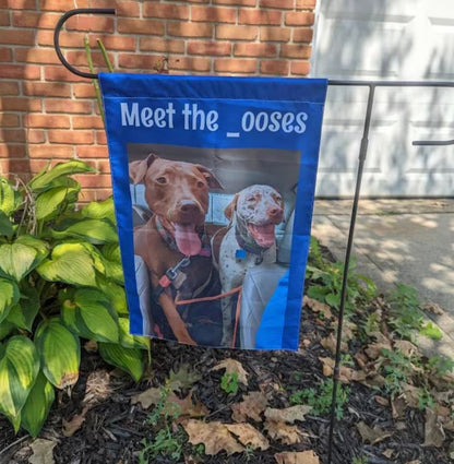 Custom Garden Flag - Make Your Own - Personalized Yard Flag - Outdoor Decor