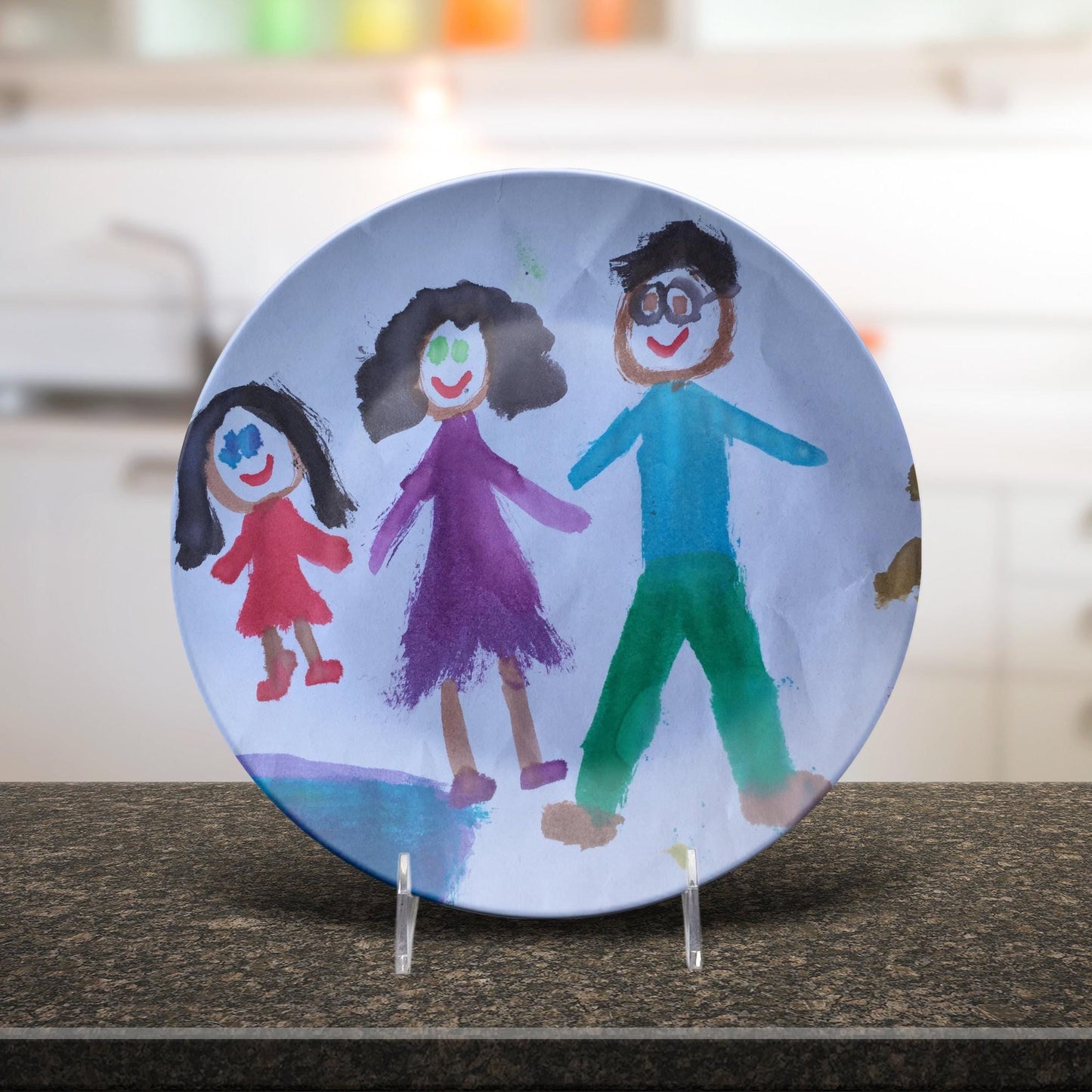 Customized Plate, Custom Photo on Plate, Personalized Photo Plate - Make Your Own